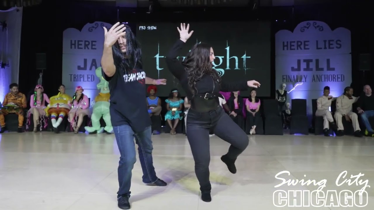 2023 Swing City Chicago Pro Show Ariel Peck, Jesse Lopez, Glenn Ball