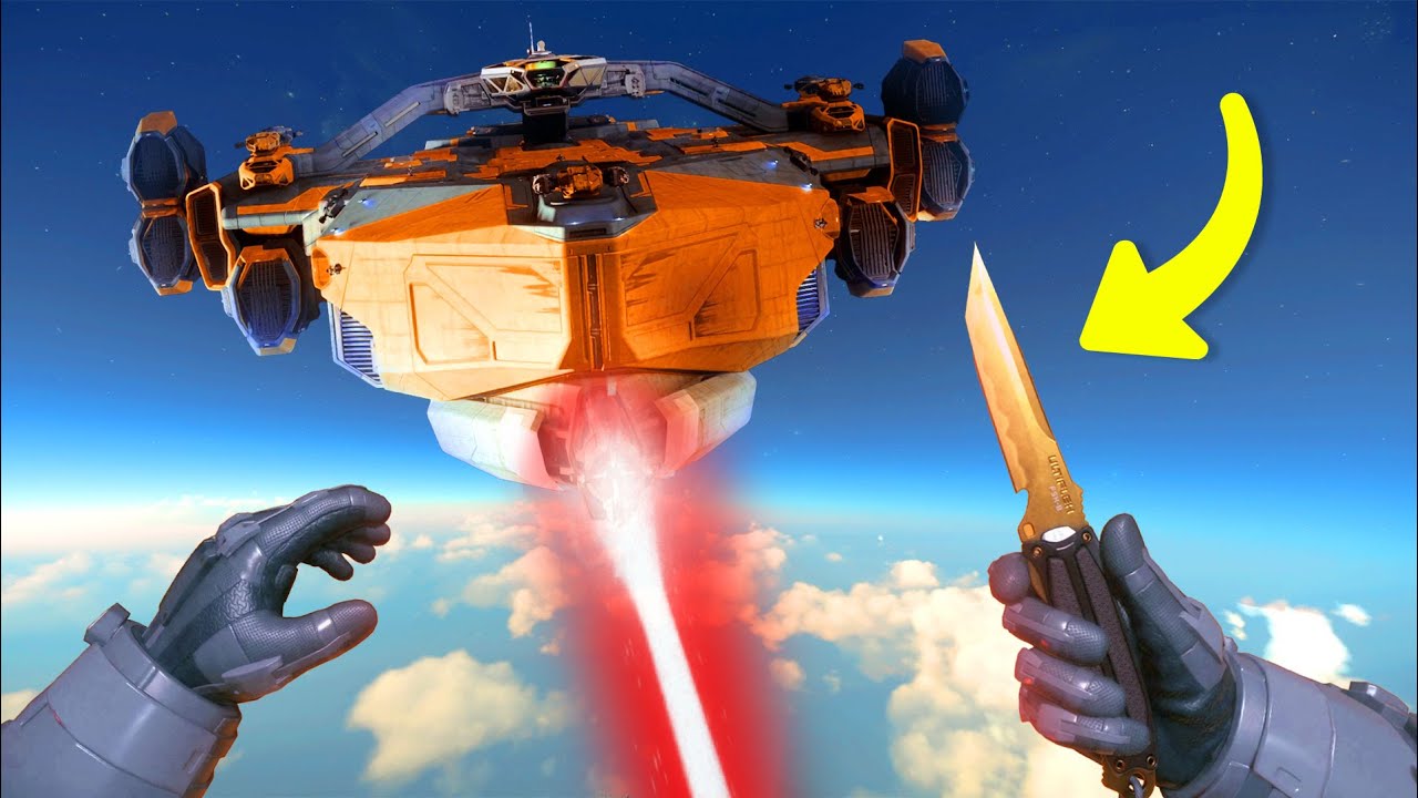 $0 Knife vs $1900 Spaceship