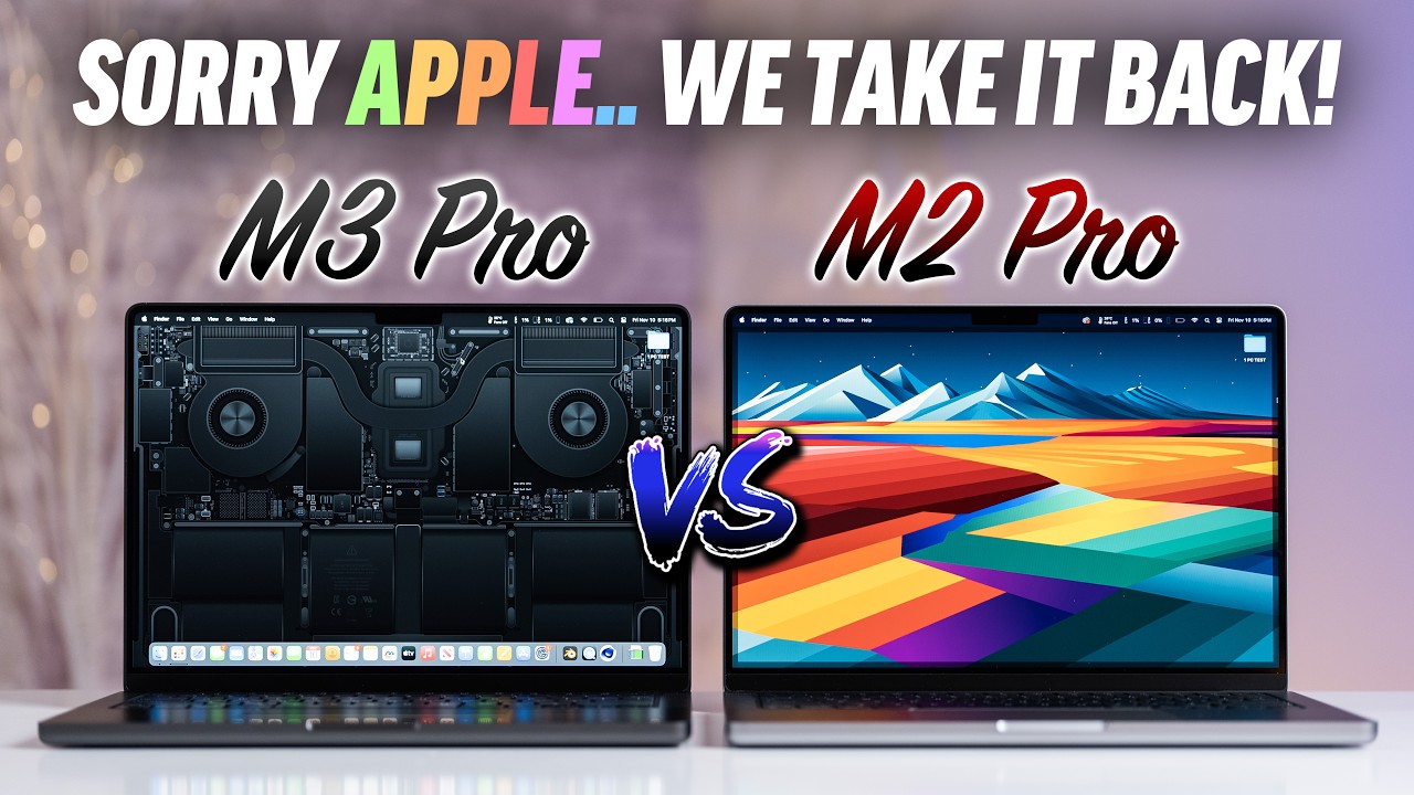 M3 Pro против M2 Pro 14-дюймовый MacBook Pro — МЫ ОШИБАЛИСЬ... 🤯