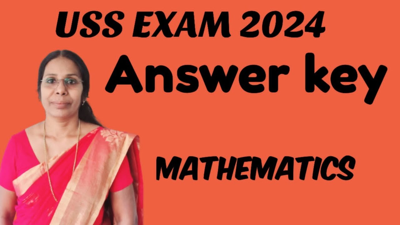 USS Answer Key 2024 Mathematics