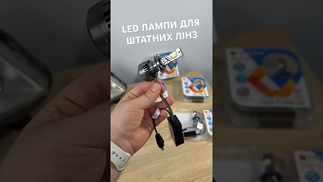 Автомобільні лед лампи для штатних лінз - Cyclone Type 48