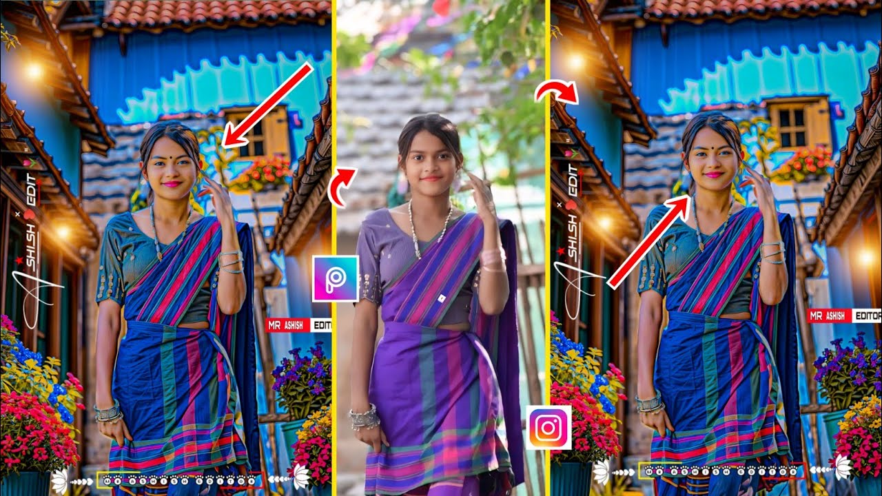 Santali  Photo 😱 Editing HD🌷 | Complete Editing Process | Mr Ashish editor |