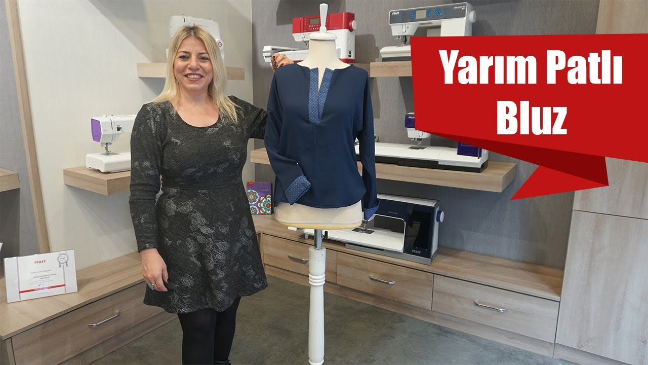 Yarım Patlı Bluz Dikimi