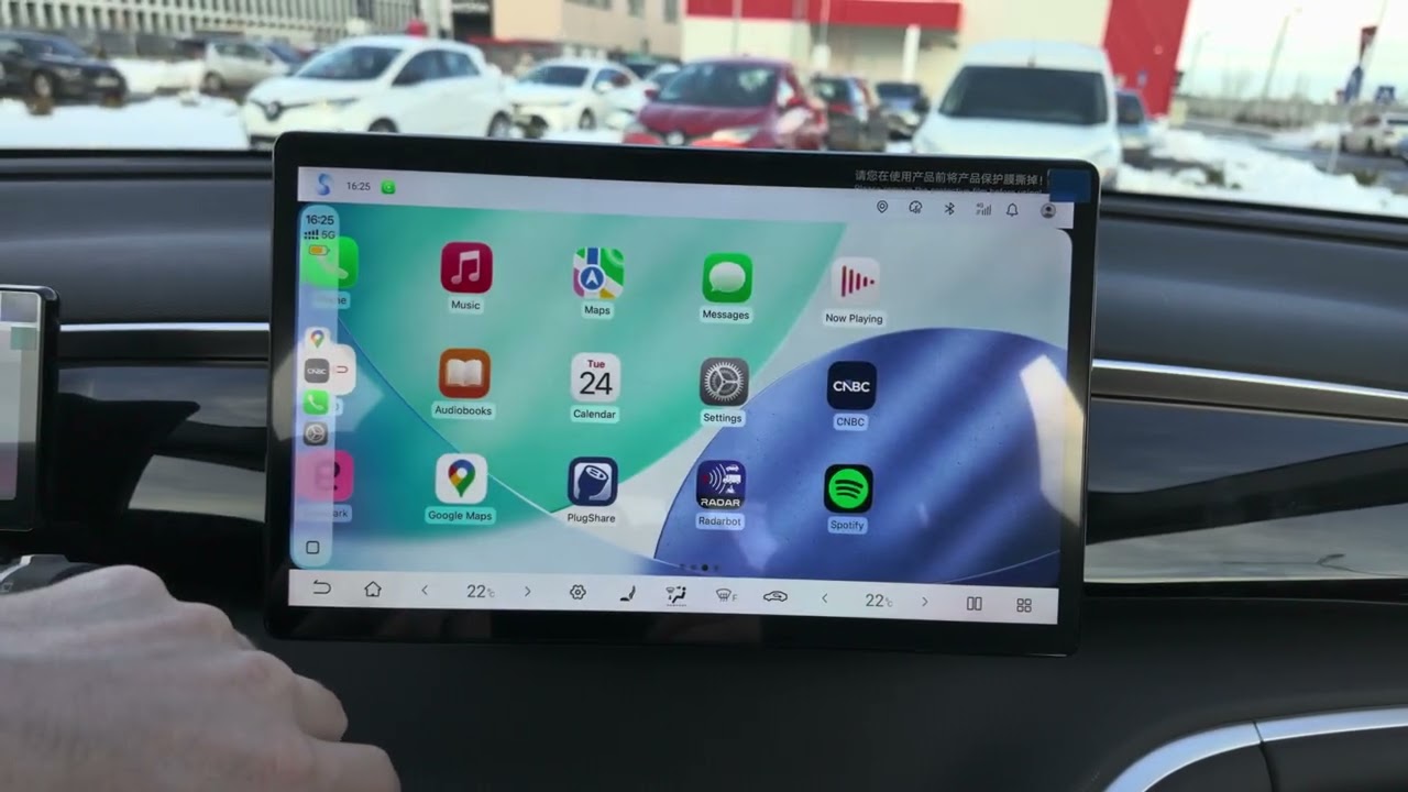 Обзор BYD Sealion 5 2026 с поддержкой Apple CarPlay