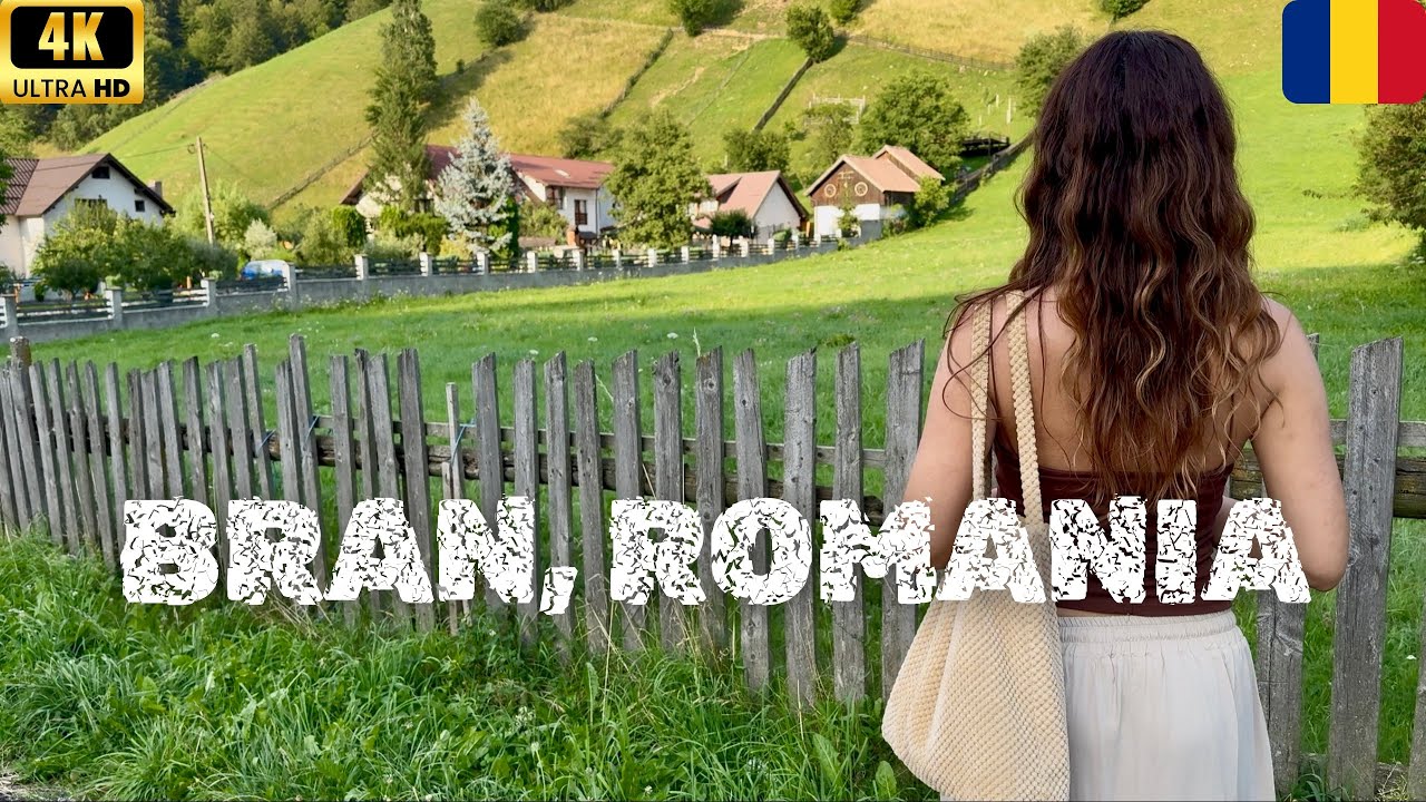 Romania's Most Visited Village, BRAN - Swiss-like landscapes & Amazing Accommodations (4K)