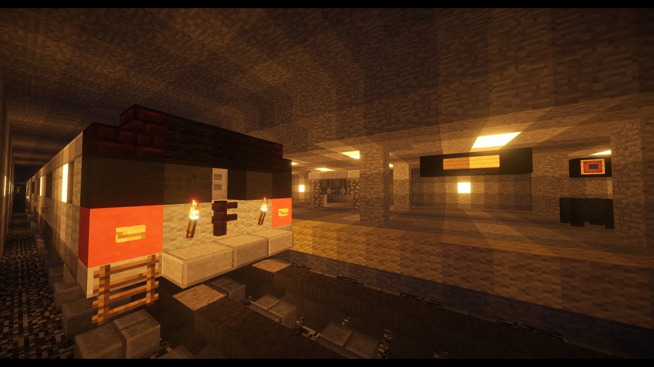 Minecraft NYC Subway Station Tour