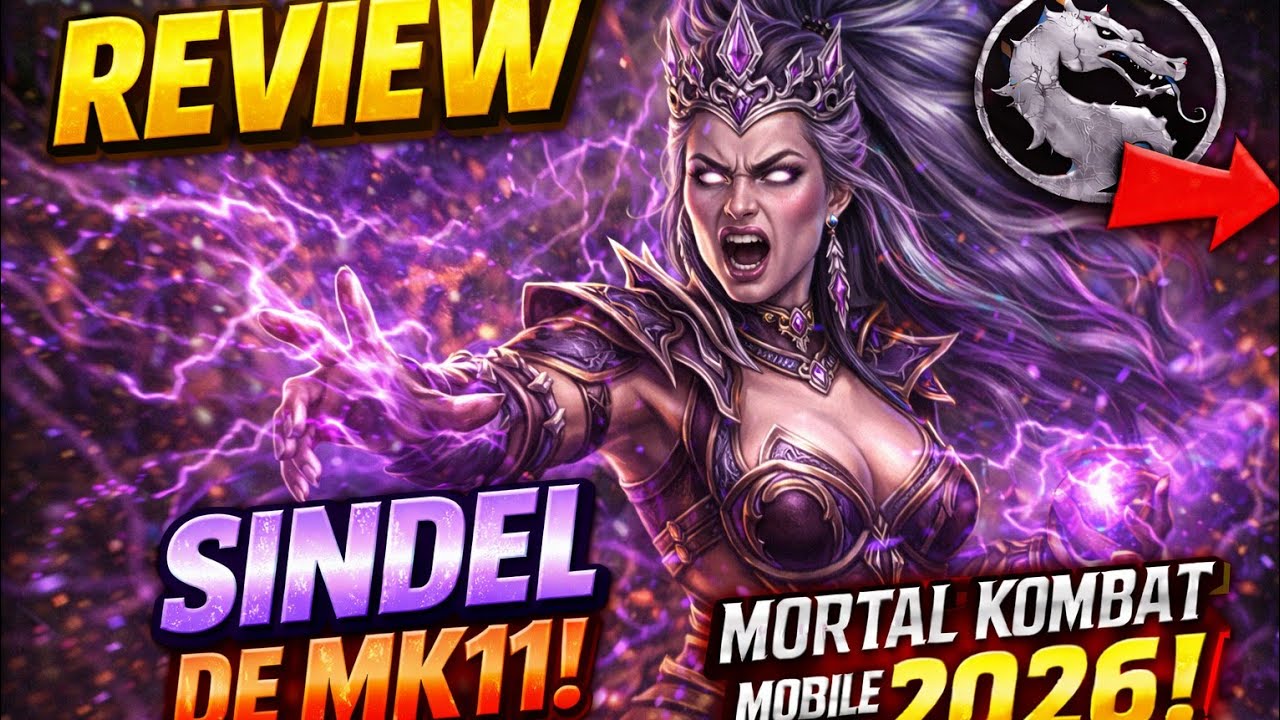 12. Mortal kombat mobile: Review de Sindel de MK11