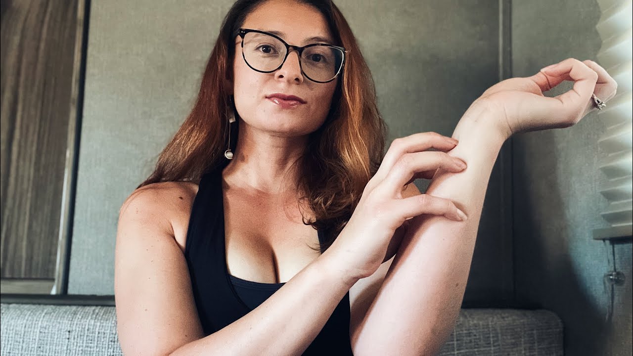 Skin Scratching with Long Natural Nails | Fast ASMR
