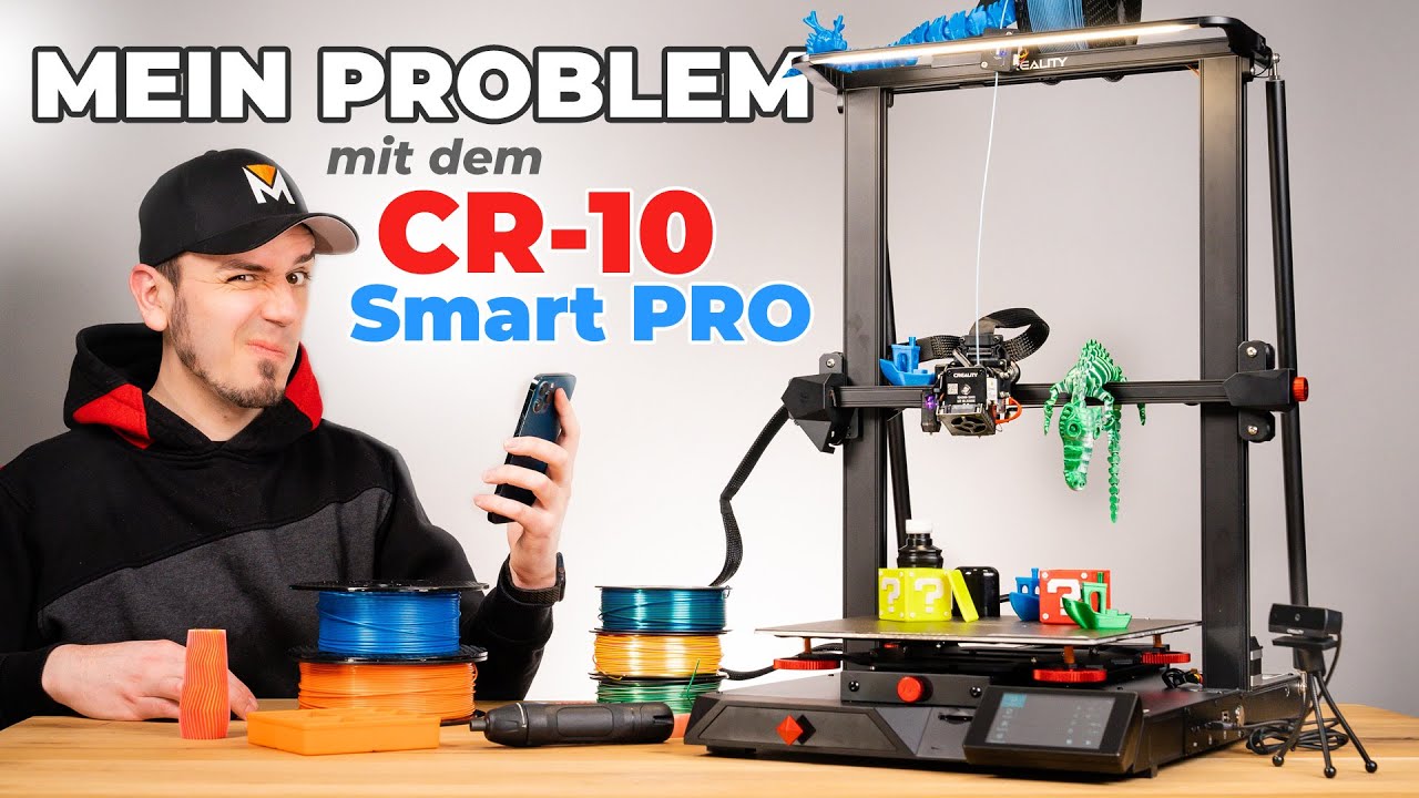 Creality CR-10 Smart PRO 3D Drucker | NERVIG oder GENIAL?! (2022 TEST)