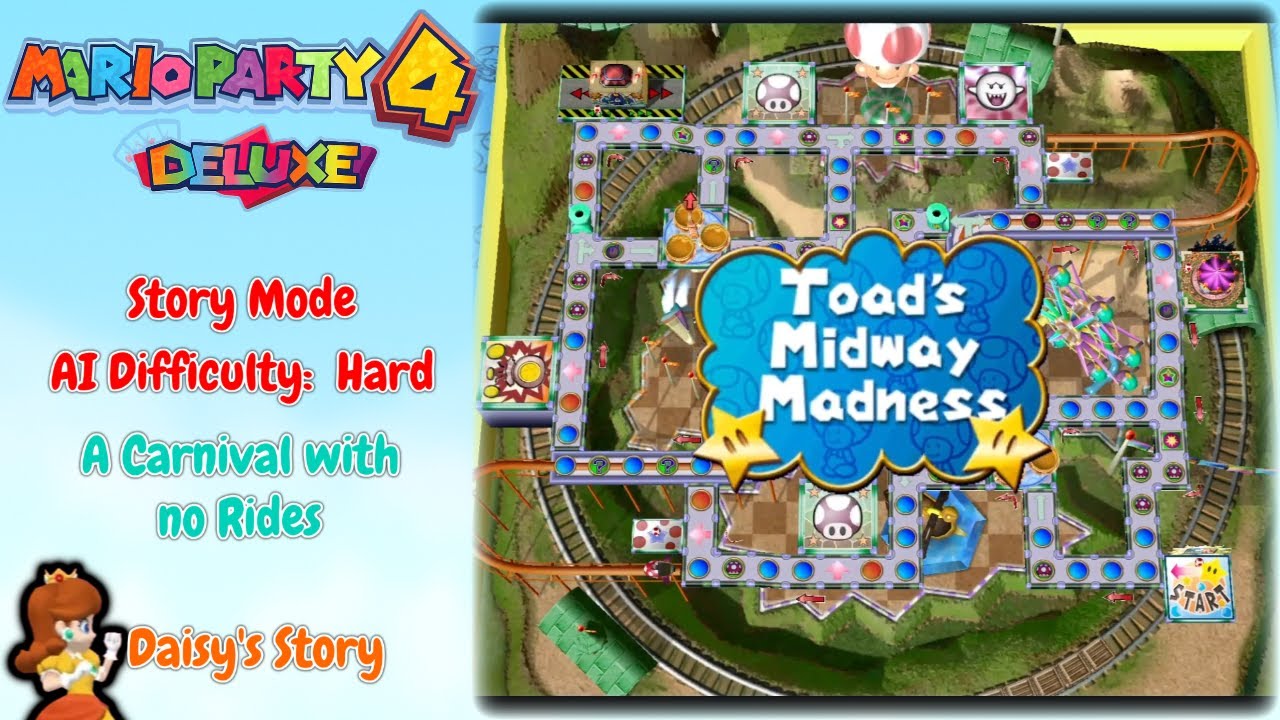【Mario Party 4:  Deluxe Story Mode】Toad's Midway Madness [3]