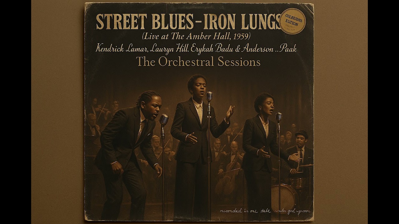 STREET BLUES &ndash; Iron Lungs Kendrick Lamar, Lauryn Hill, Erykah Badu & Anderson  Paak  Live Orchestral