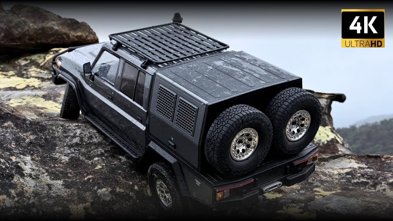 The Brand New RGT Land Commander EX86160 Toyota Land Cruiser 79 Run Video RC Cinematic Part 2