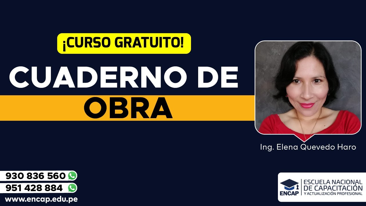 CURSO: CUADERNO DE OBRA 2025