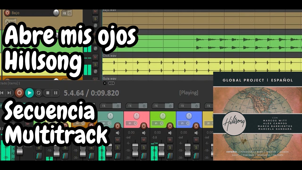 Abre mis ojos - Hillsong |  MULTITRACK