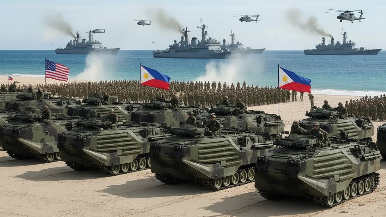 Philippines Shocked! Tens of Thousands of U.S. Elite Troops Arrive at Subic Bay