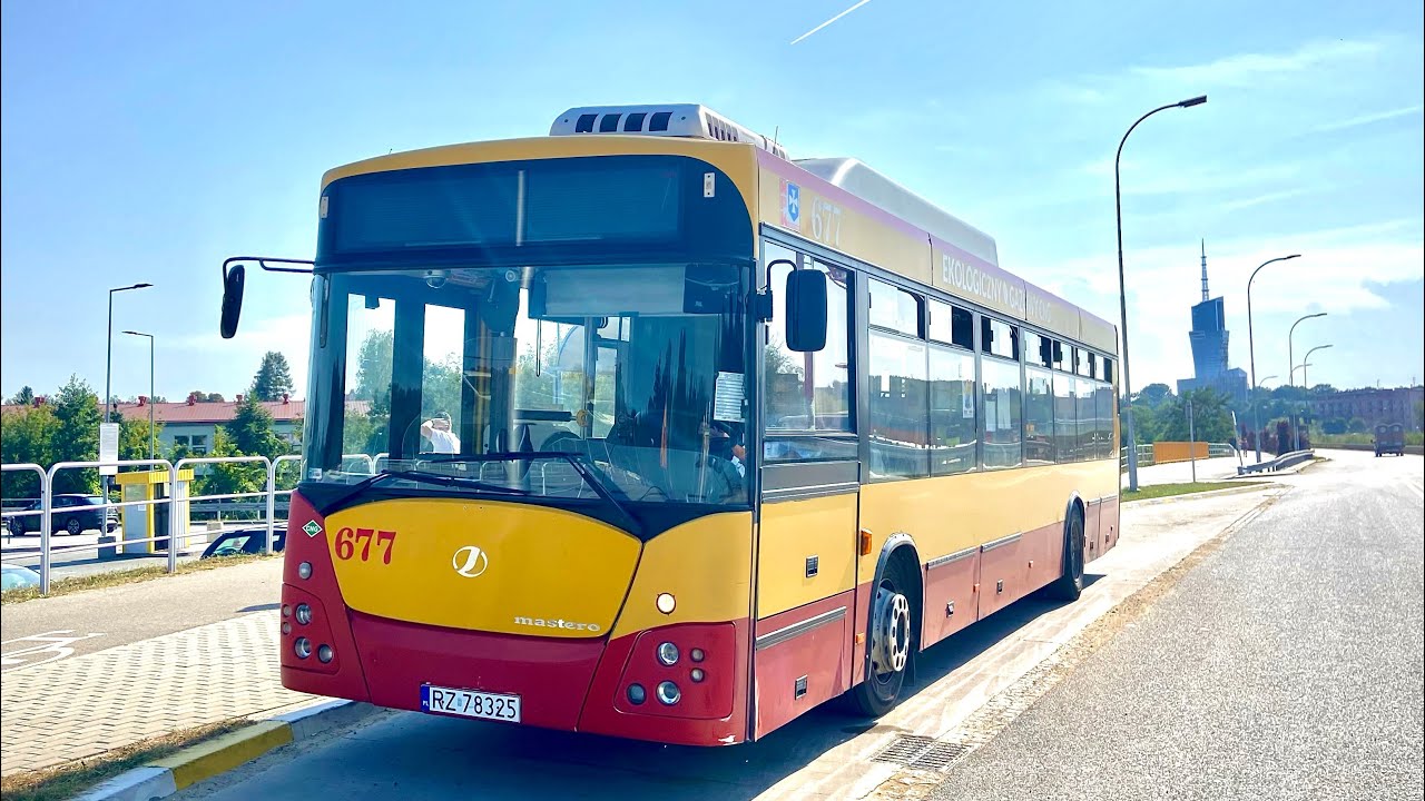 [MPK Rzeszów] Jelcz M121M/4 CNG #677 🎵⚡️ /44 kier. Tyczyn - Kopernika\