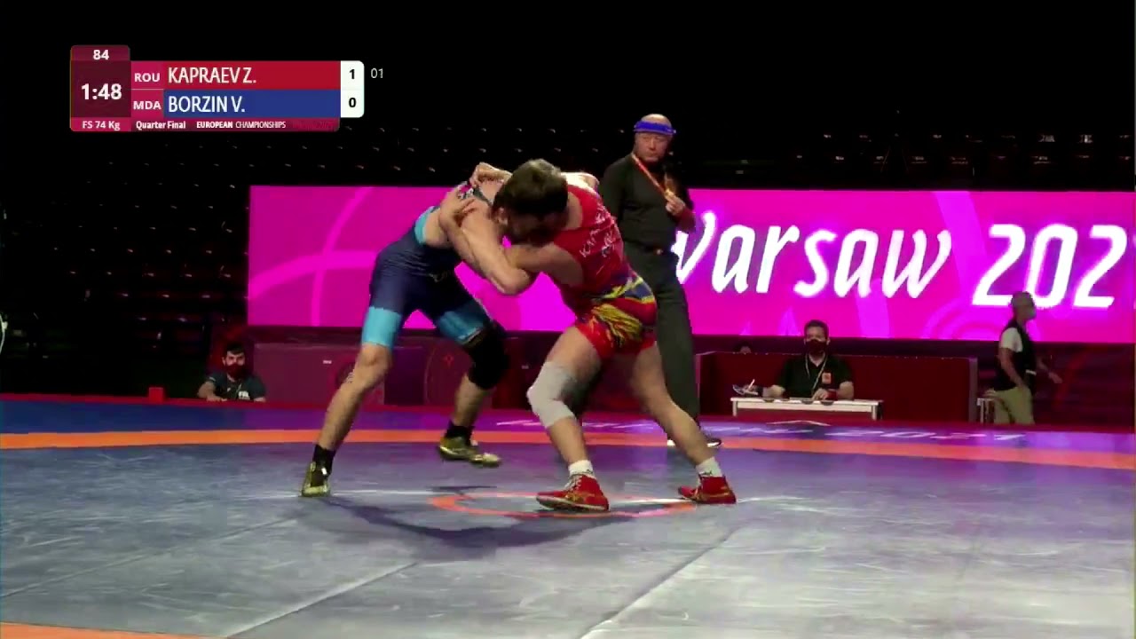 4402 * Z.KAPRAEV (ROU) - V.BORZIN (MDA) * 1/4 - 74kg