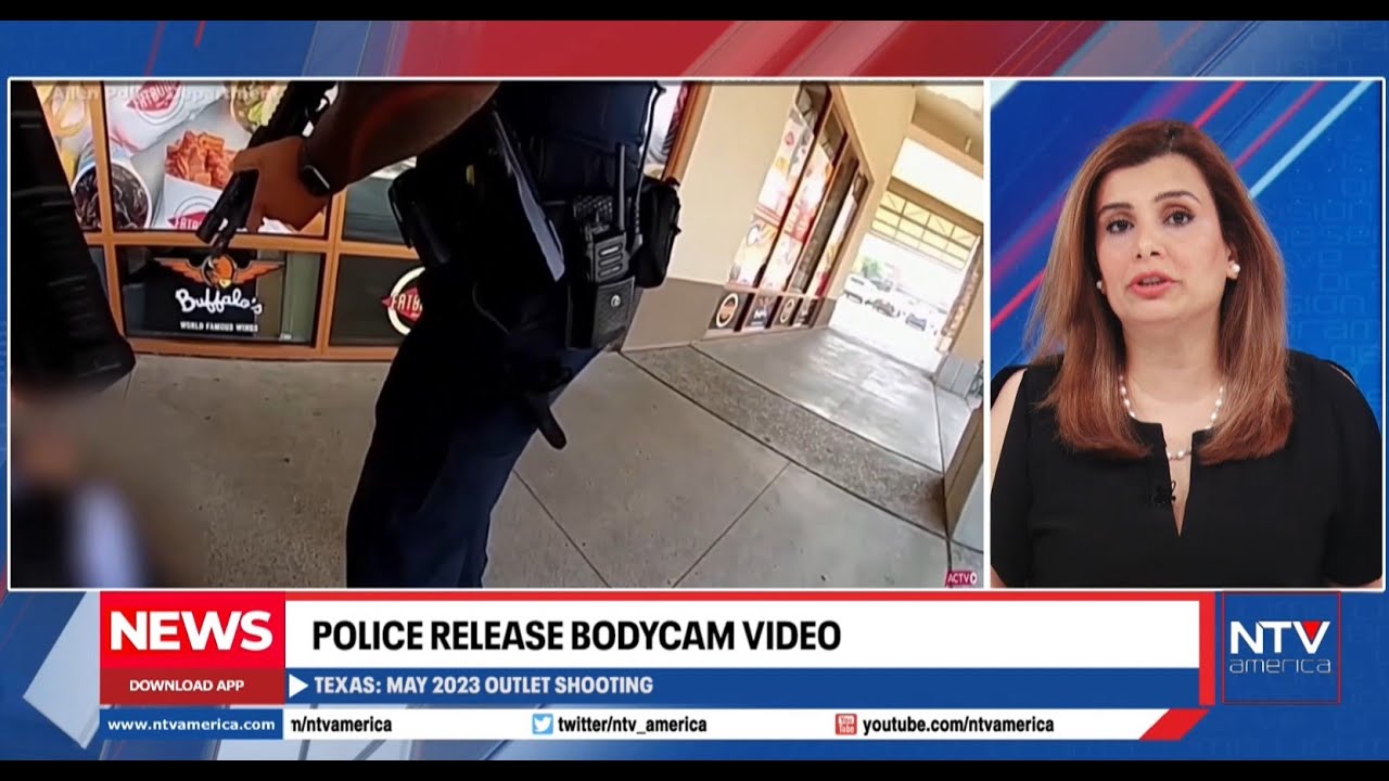Bodycam footage of Allen Premium Outlets Mall shooting released