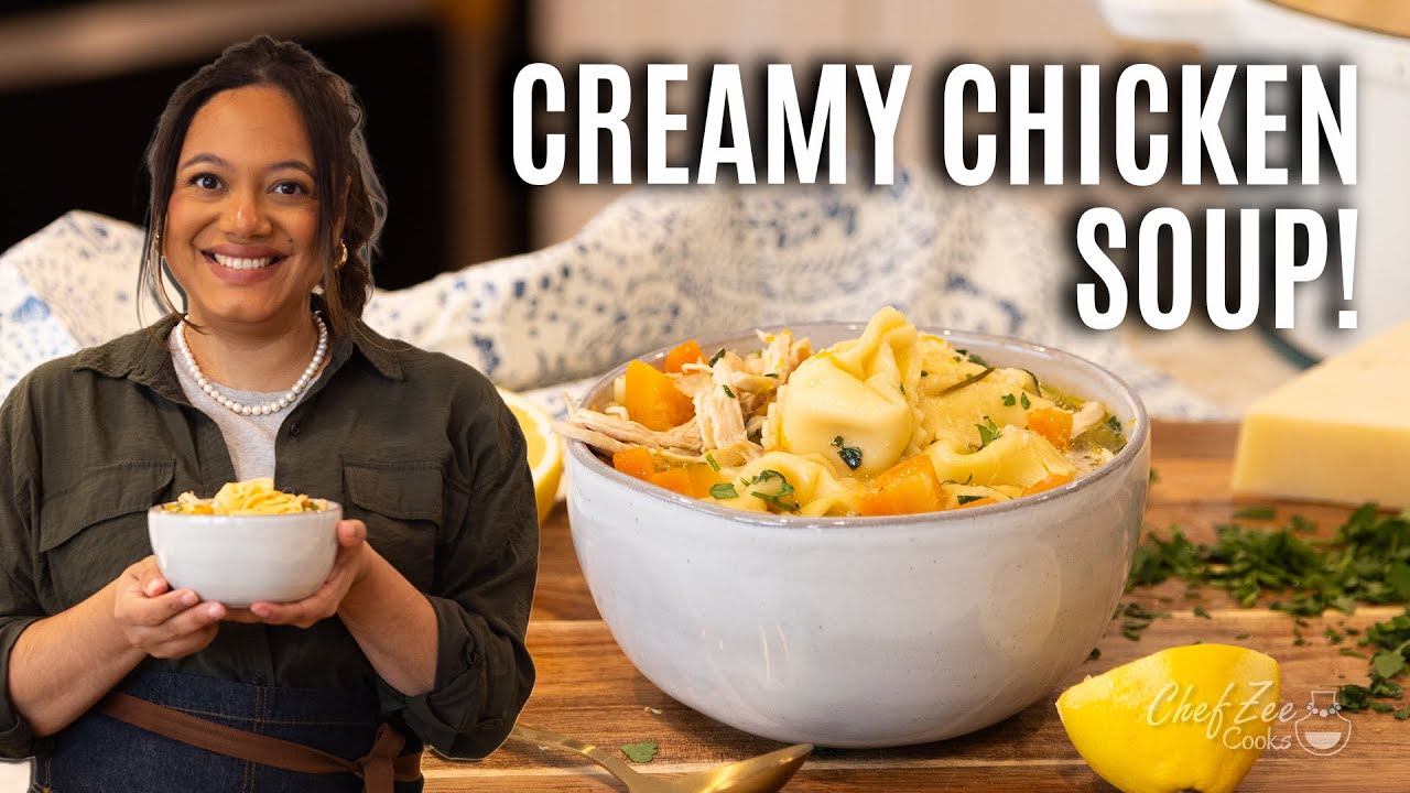 Creamy Chicken Soup Recipe | Chef Zee