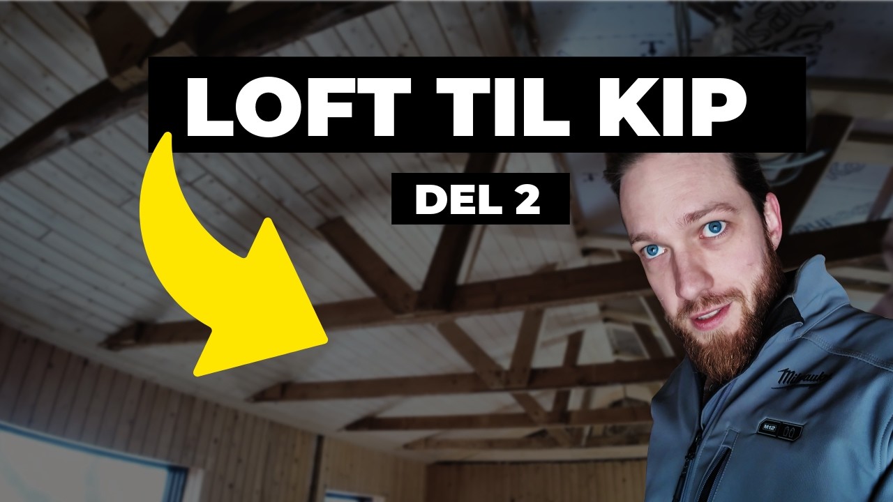 Loft til kip i sommerhus: Endelig tid til rustikbrædder!