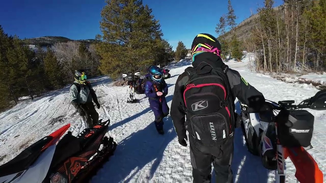 Day One on Snow Bikes | Early Season, Thin Snow