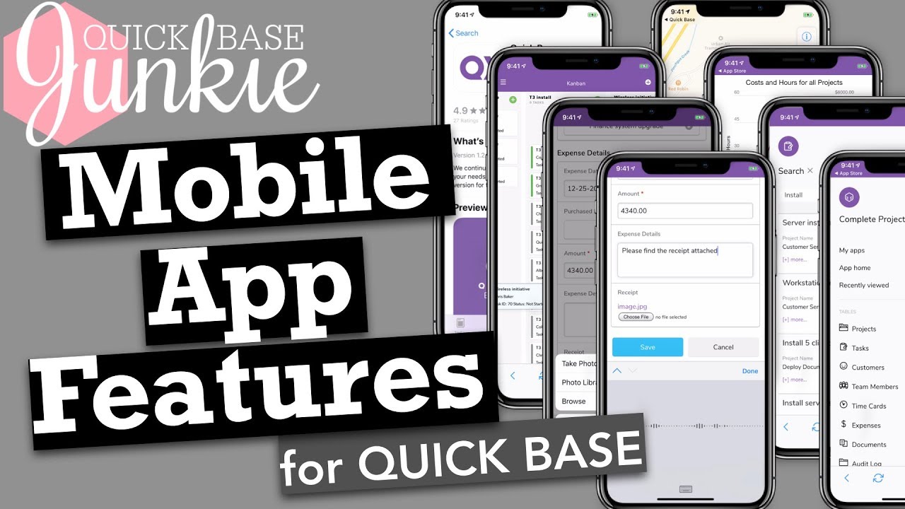 Mobile App Features for Quickbase