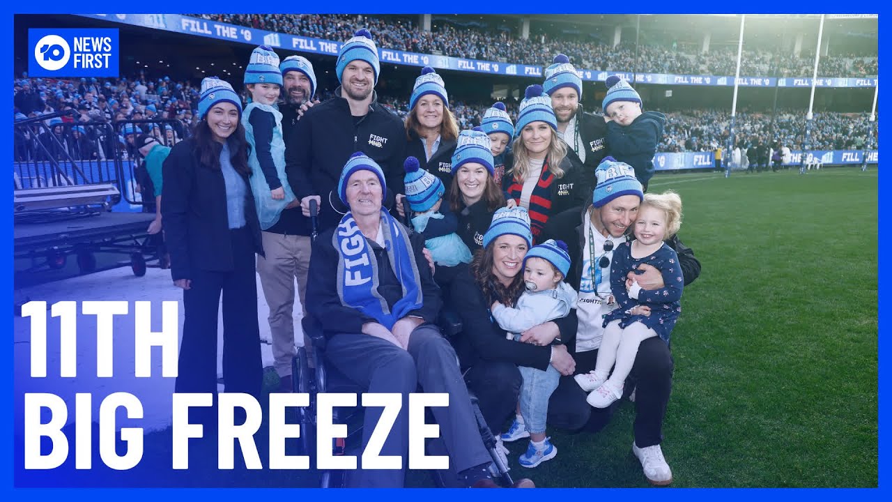 Aussie Icons Plunge Into Icy Cold Water In 11th Big Freeze To Help Fight MND | 10 News First