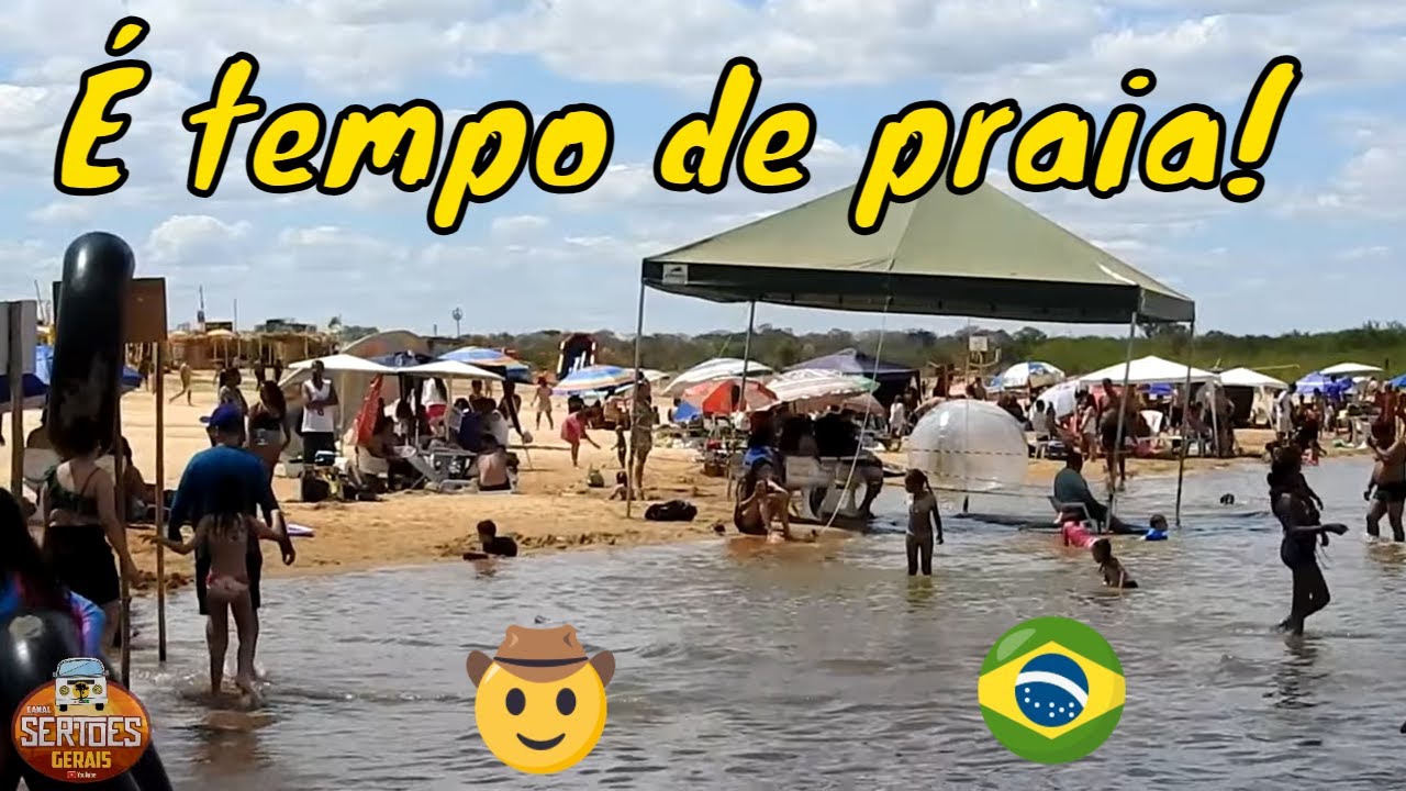 RIO S&Atilde;O FRANCISCO E UM DOMINGO NA PRAIA DE JANUARIA(MG). 17/08/2025. - P 1174.