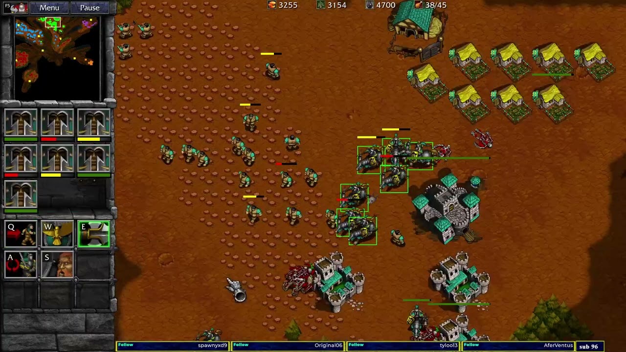 Warcraft 2 Remastered Fireworks 3v3
