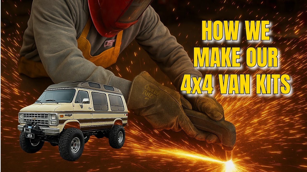 4x4 Van Kits! How to make your van 4x4 - The Swim Shop Garage