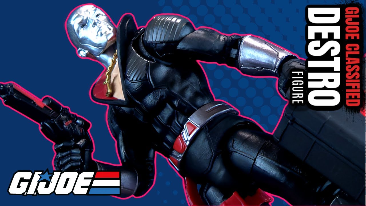 Hasbro G.I.JOE Classified Series Destro Figure | Video Review