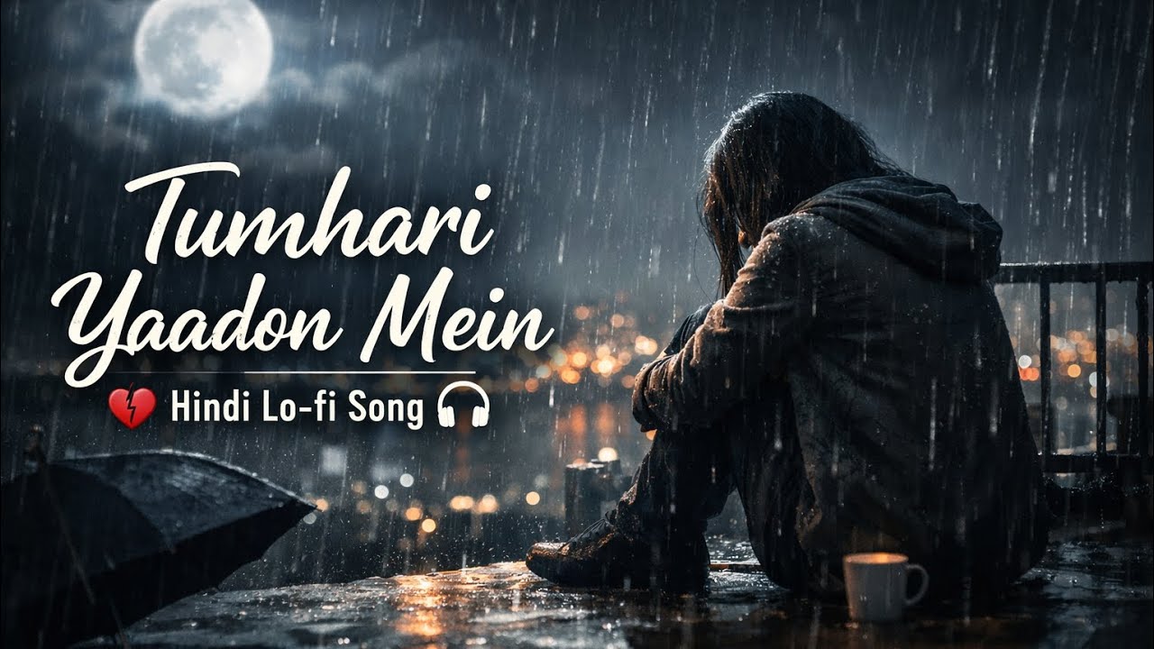 Tumhari Yaadon Mein | Hindi Lo-fi Song | Chill & Relax Beats 💔✨