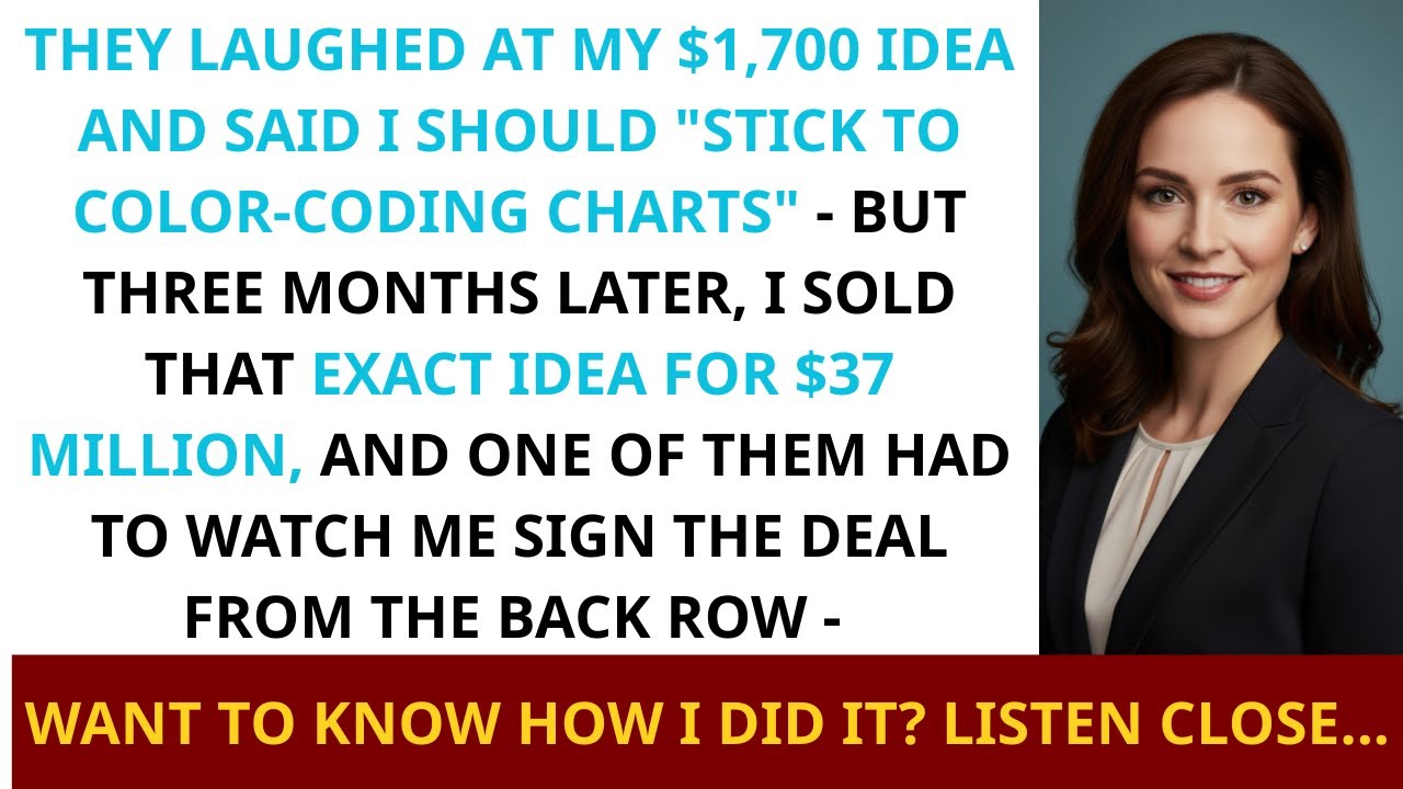 They Mocked My $1,700 Proposal—So I Turned It Into $37M
