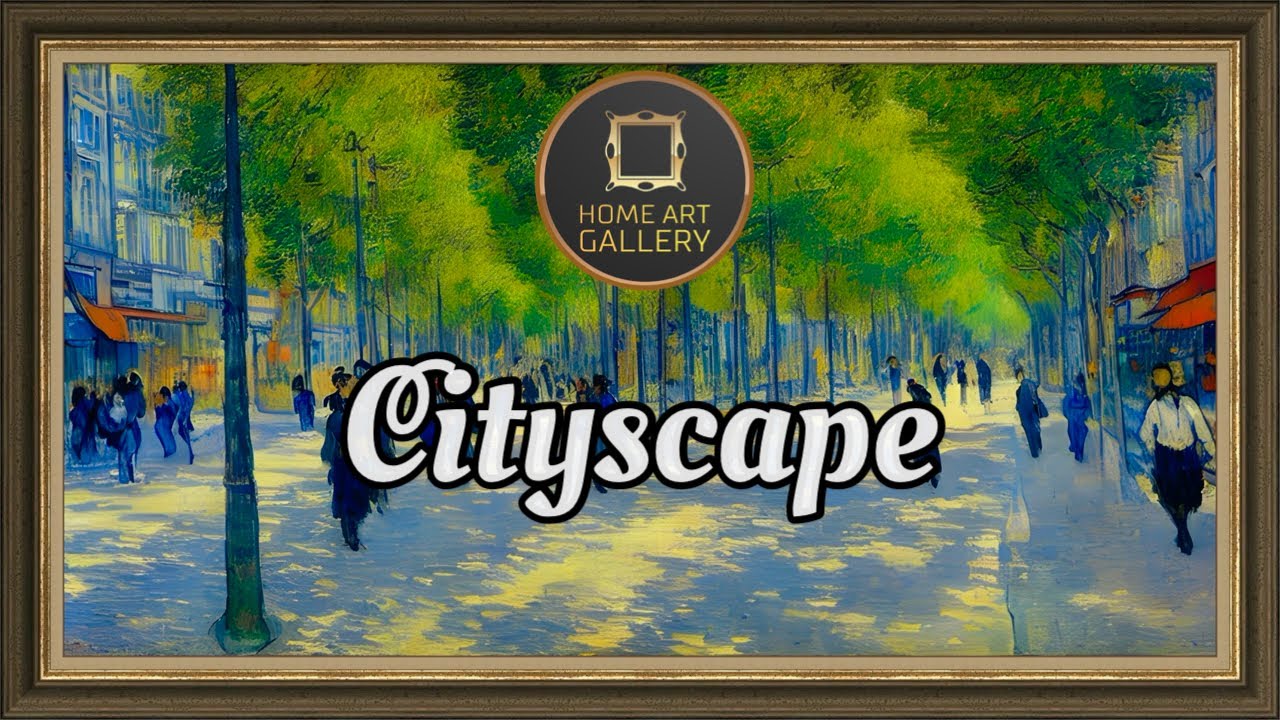 Cityscape Frame TV Art | 8 Images | 1 Hour