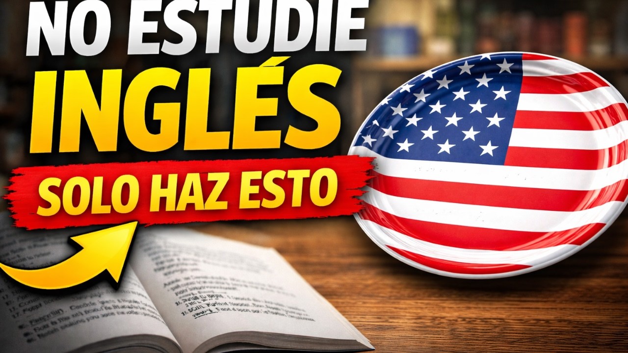 No Estudies INGLÉS solo HAZ esto 👉 Conversaciones Reales y Fáciles EN ingles