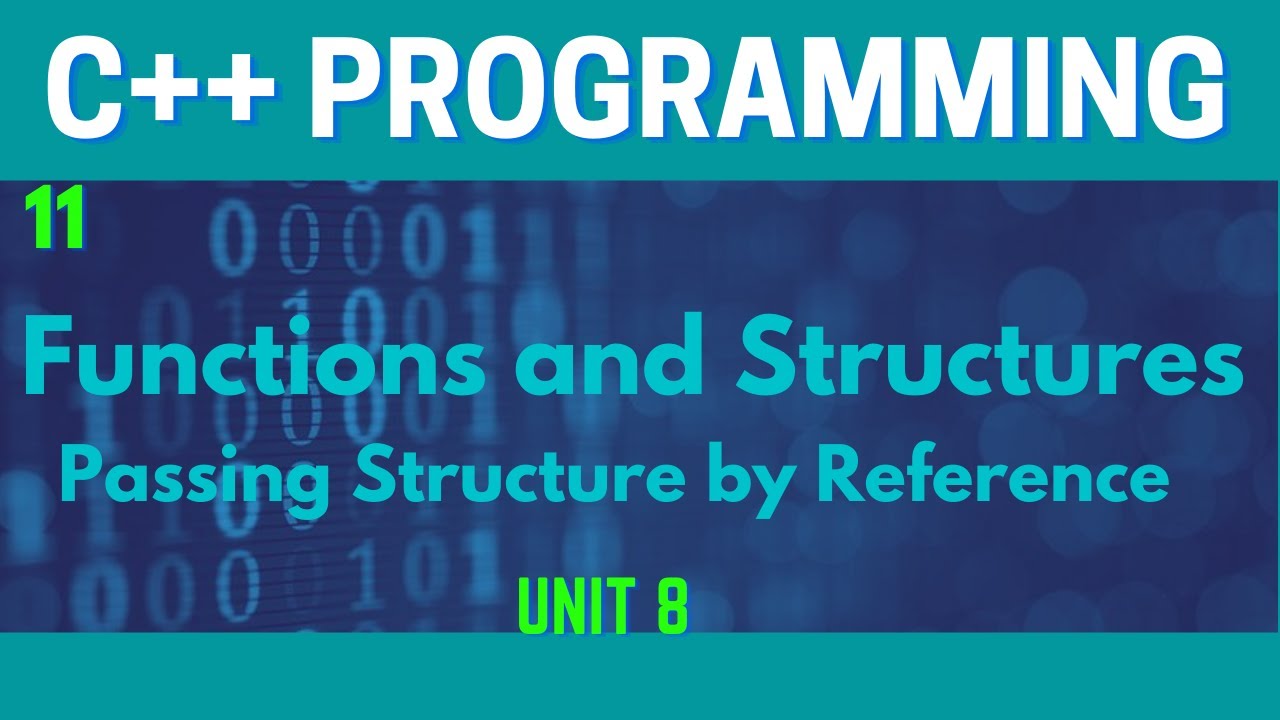 Passing Structure by Reference in C++(Urdu/Hindi)