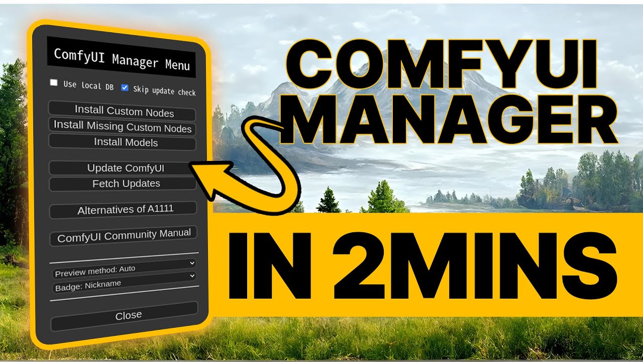 Как установить ComfyUI Manager. Полное руководство по разблокировке стабильных рабочих процессов ...