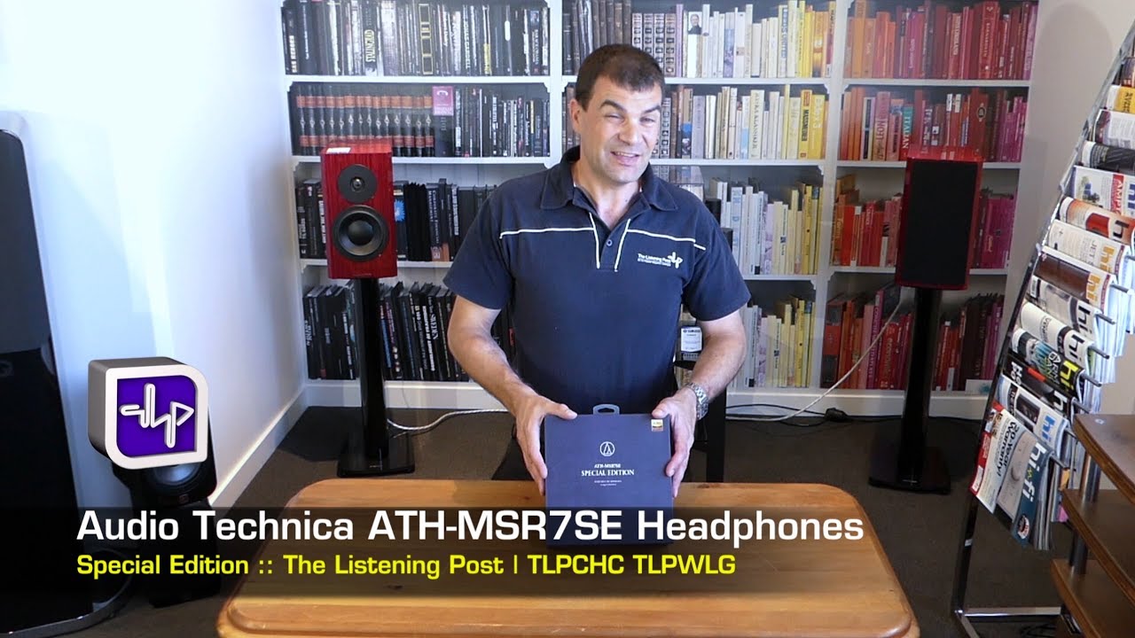 Audio Technica MSR7SE Headphones Unboxing | The Listening Post | TLPCHC TLPWLG