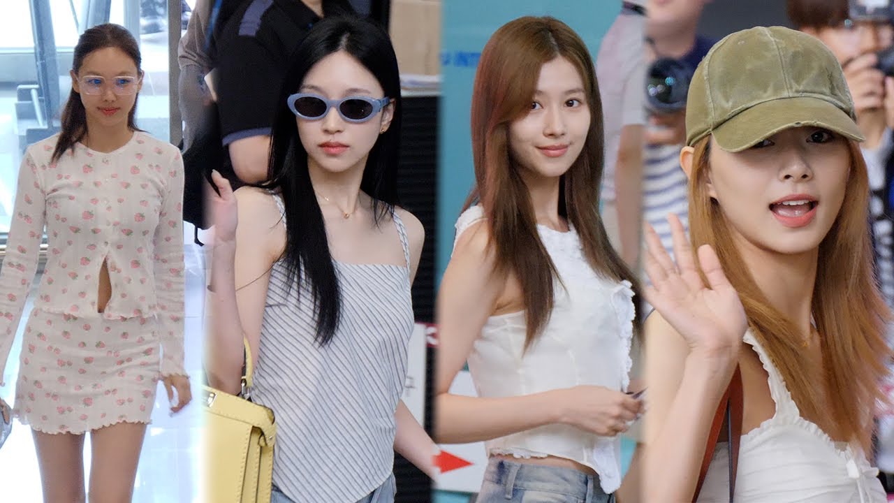 TWICE(트와이스) '도쿄 스타디움 콘서트 출국' Airport Departure｜김포공항 240719
