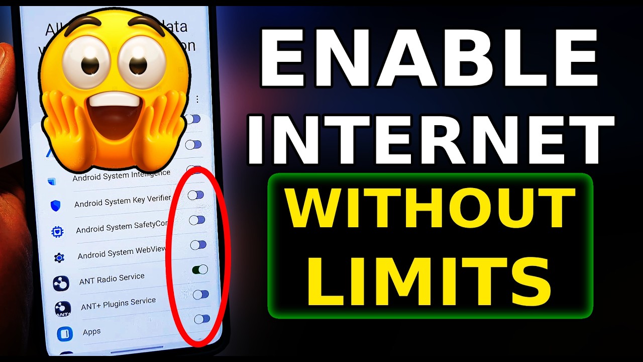 Mobile Internet Without Limits on your phone! Enable these Hidden Settings