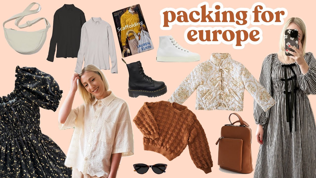 PACK WITH ME FOR EUROPE! (Packing All of My Favourite Me-Made Outfits)