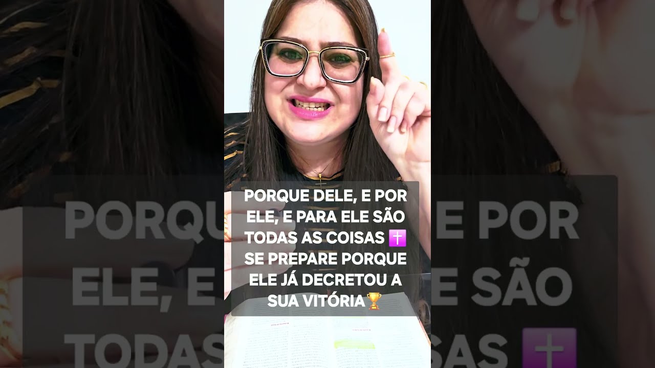 🔥EU JÁ TE DEI VITÓRIA FILHA👑 E GLORIFICAREI MEU NOME EM SUA VIDA🔥