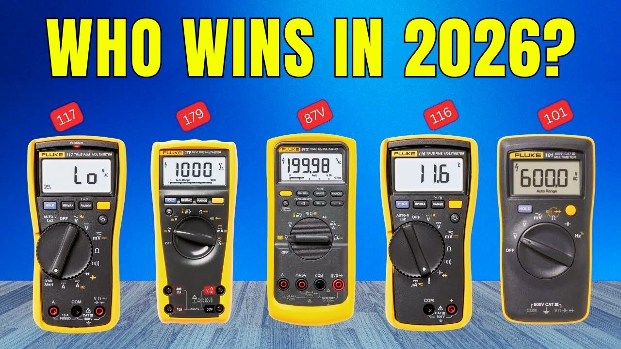 Best Fluke Multimeters 2026 ⚡ Accurate & Durable Top Picks!