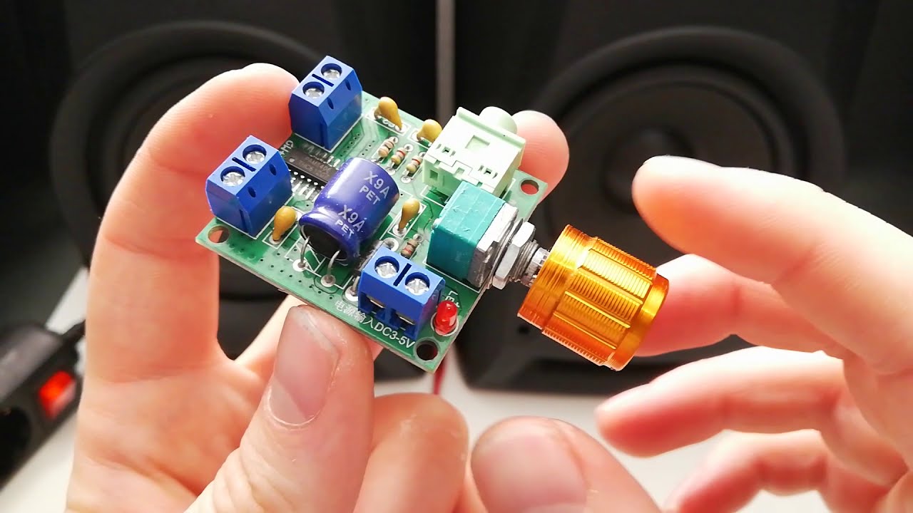 PAM8406 - 5V Digital amplifier board (6W+6W) impressive sound