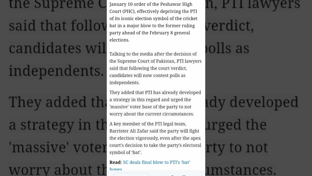 PTI candidates to contest elections as independents, says Gohar