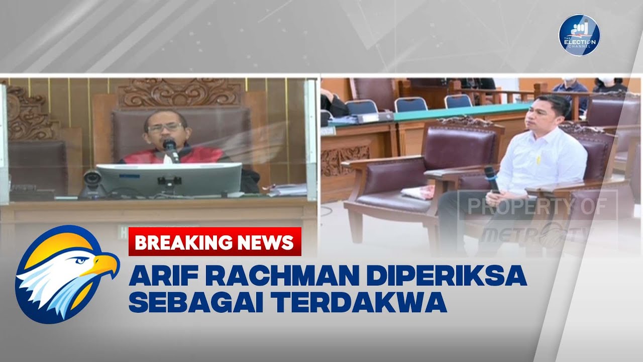 [FULL] BREAKING NEWS - Arif Rachman Diperiksa Sebagai Terdakwa