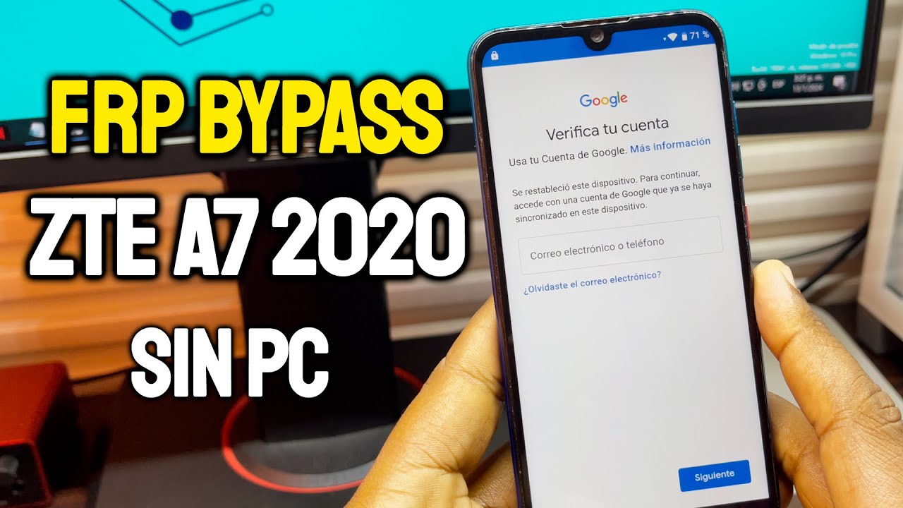 eliminar cuenta google zte a7 2020 FRP BYPASS ZTE A7 2020