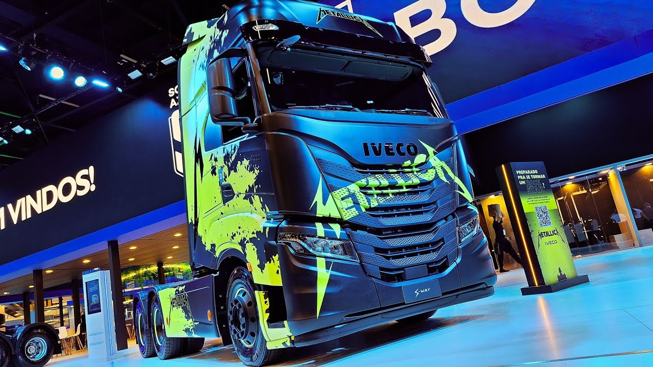 IVECO na FENATRAN 2024 + Série Limitada S-Way Metallica