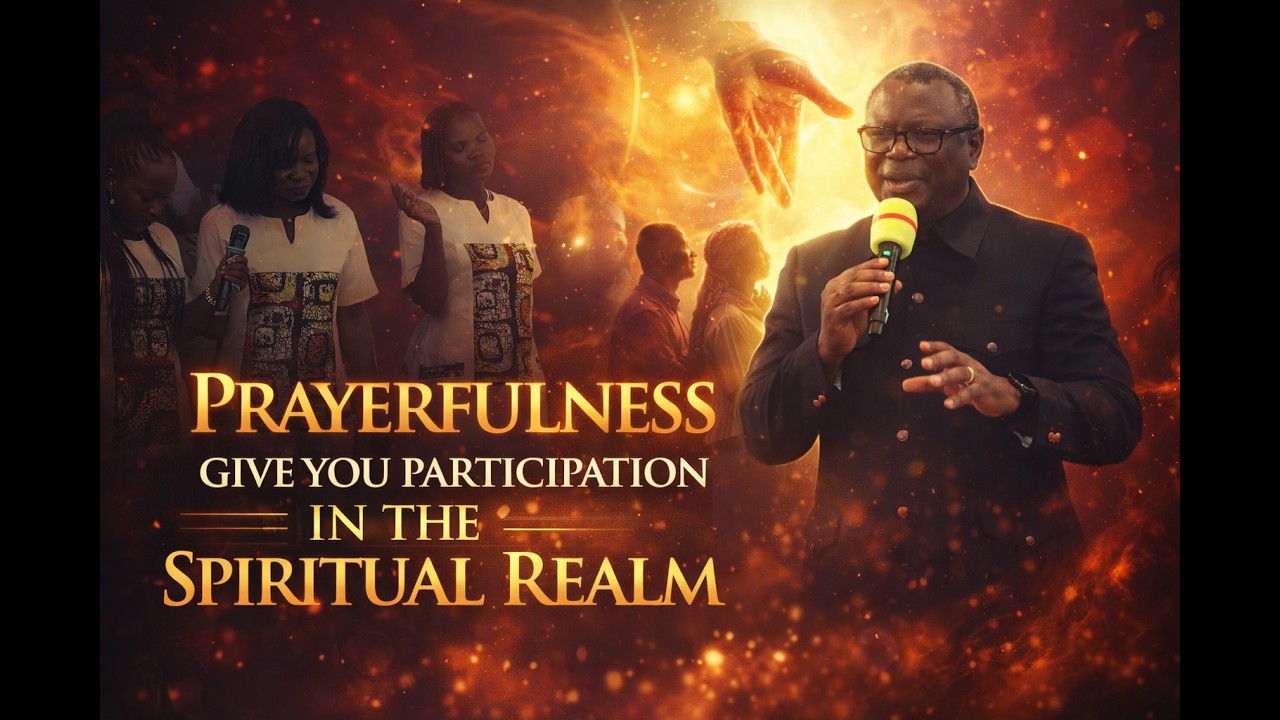 PRAYERFULNESS GIVE YOU PARTICIPATION IN THE SPIRITUAL REALM || REV. SAMSON AJETOMOBI