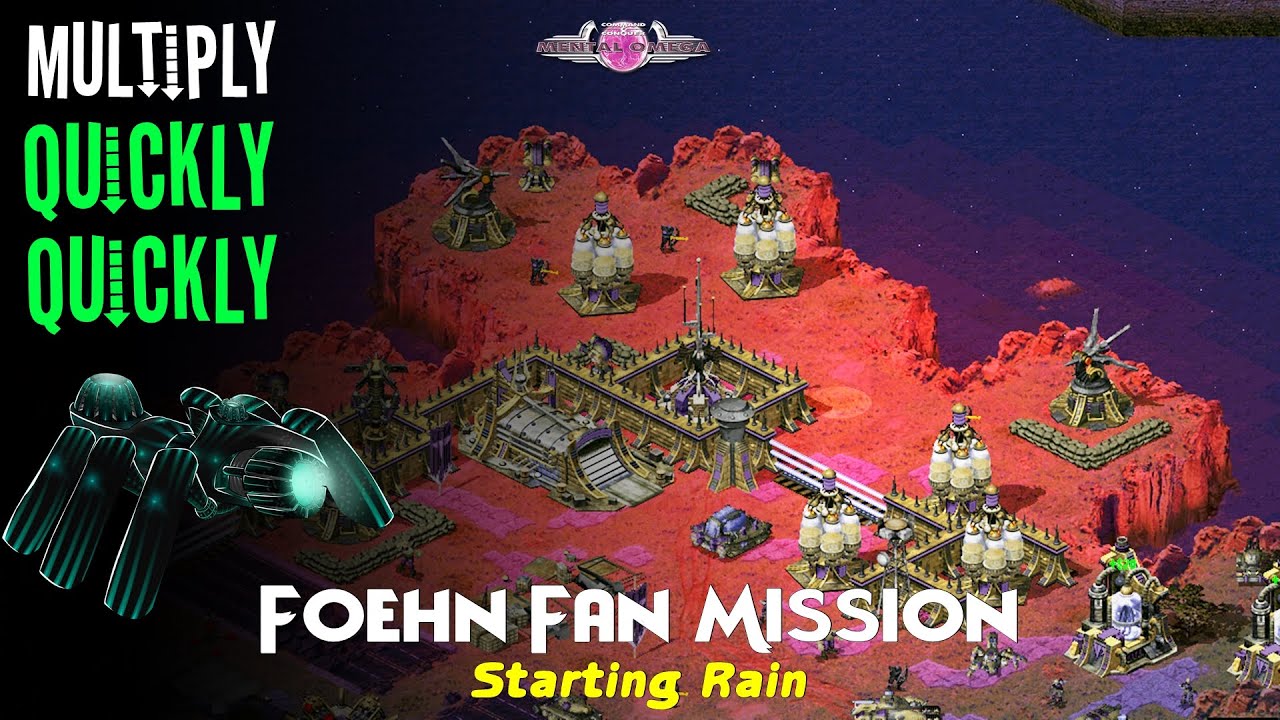 Red Alert 2 | Mental Omega - Foehn Fan Mission - Starting Rain